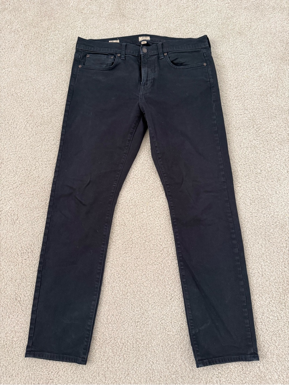 J. Crew Men's Slim Black Jeans